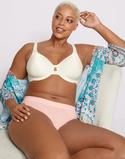 Bali Lilyette by Bali Plunge Into Comfort Minimizer Bra Ivory Sale Online - Click Image to Close