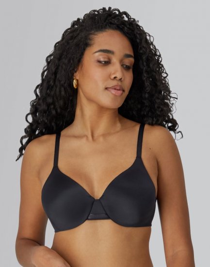 Bali One Smooth U Smoothing & Concealing Underwire Bra Black Sale Online - Click Image to Close