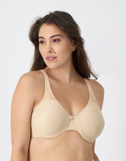 Bali Passion for Comfort Minimizer Underwire Bra Soft Taupe Sale Online - Click Image to Close