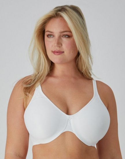 Bali Passion for Comfort Minimizer Underwire Bra White Sale Online - Click Image to Close