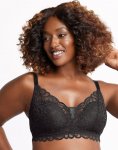 Bali Lace Desire Wireless Bra Black Sale Online