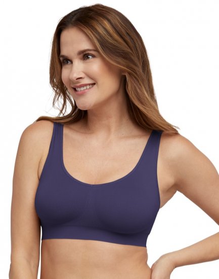 Bali One Smooth U Smooth Support Bralette Pop Art Purple Sale Online - Click Image to Close