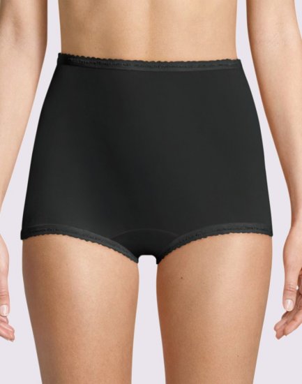 Bali Nylon Freeform Panty® Black Sale Online - Click Image to Close