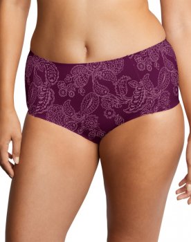 Bali Comfort Revolution Soft Touch Brief Nightfire Red Paisley Sale Online