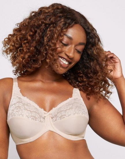 Bali Lilyette by Bali Minimizer Underwire Bra Paris Nude Sale Online - Click Image to Close