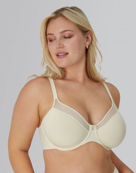 Bali One Smooth U® Ultra Light Underwire Bra Light Beige Sale Online - Click Image to Close