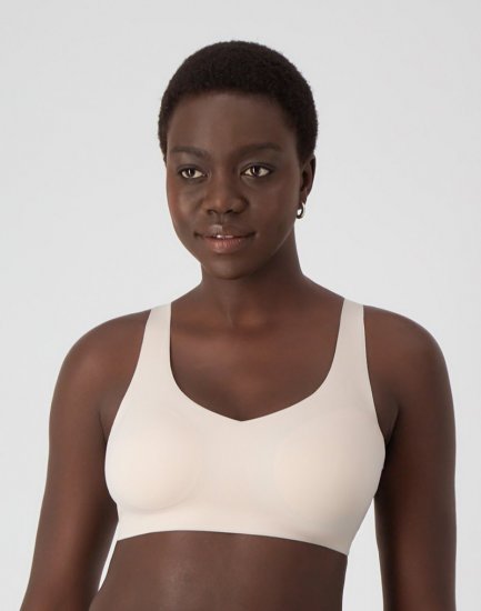 Bali Comfort Revolution Easylite Back Close Wireless Bra Sandshell Sale Online - Click Image to Close