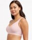 Bali Comfort Revolution ComfortFlex Fit Seamless 2-Ply Wireless Bra Studio Pink Aztec Sale Online