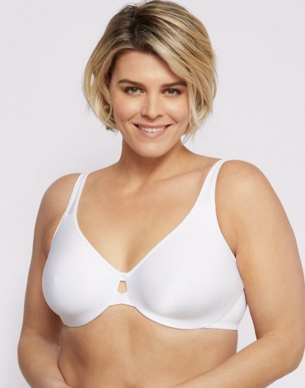 Bali Lilyette by Bali Plunge Into Comfort Minimizer Bra White Sale Online - Click Image to Close