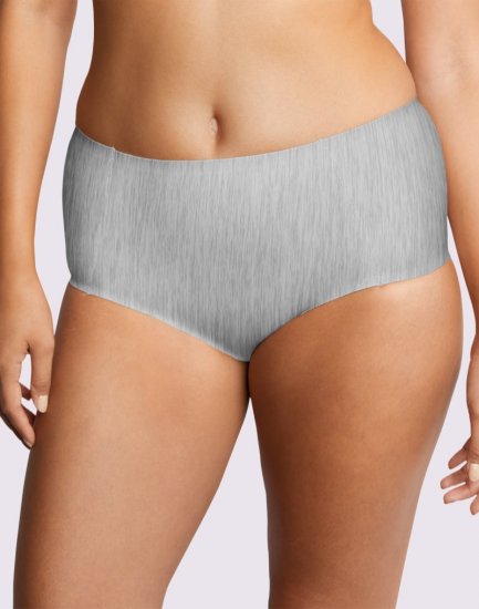 Bali Comfort Revolution Soft Touch Brief Crystal Grey Heather Sale Online - Click Image to Close