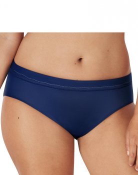 Bali One Smooth U Modern Microfiber Bikini In The Navy Sale Online