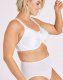 Bali Satin Tracings Underwire Minimizer Bra White Sale Online