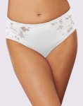 Bali Passion For Comfort Lace Brief White Sale Online