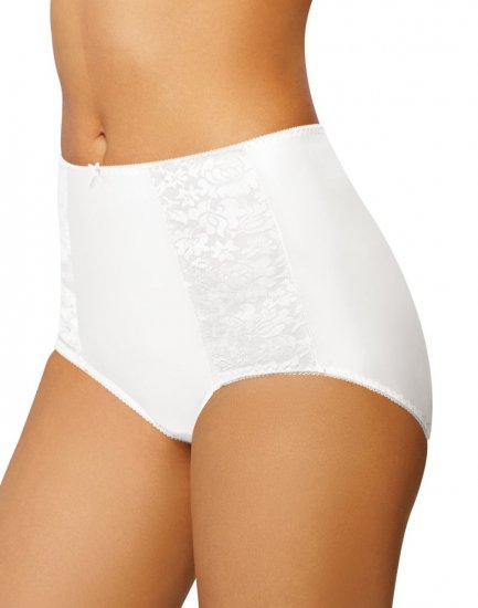 Bali Double Support Briefs, 3-Pack White Sale Online - Click Image to Close