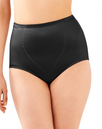 Bali Jacquard Shaping Brief 2-Pack Black Sale Online - Click Image to Close