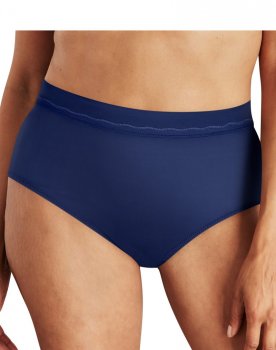 Bali One Smooth U® Modern Microfiber Brief In The Navy Sale Online