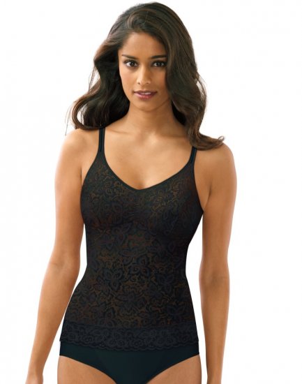 Bali Lace ‘N Smooth® Shaping Cami Black Sale Online - Click Image to Close