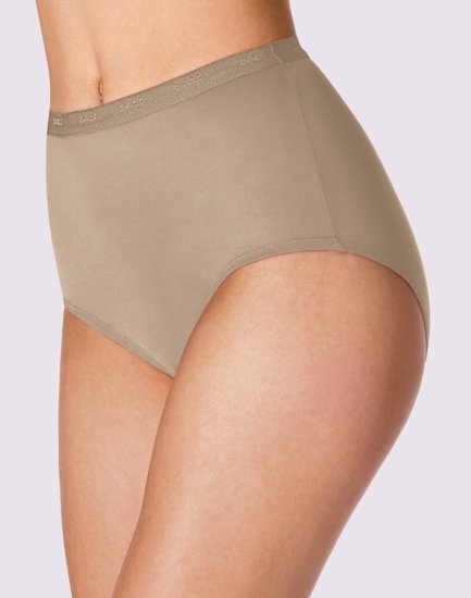 Bali Full-Cut-Fit Brief Taupe Sale Online - Click Image to Close