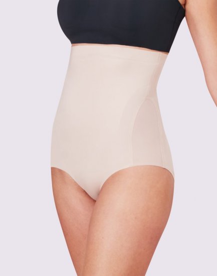 Bali Easylite® High Waist Brief Taupe Sale Online - Click Image to Close