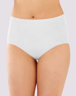 Bali Comfort Revolution Seamless Brief White Dot Sale Online