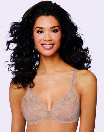 Bali Lace Desire Underwire Bra Evening Blush Sale Online - Click Image to Close