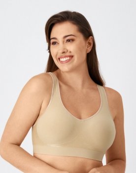 Bali Comfort Revolution ComfortFlex Fit Shaping Wireless Bra Nude Sale Online