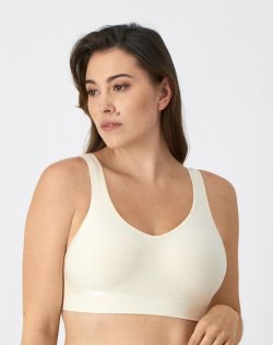 Bali Comfort Revolution ComfortFlex Fit Shaping Wireless Bra Light Beige Sale Online