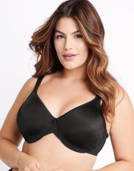 Bali Live It Up Seamless Underwire Bra Black Sale Online