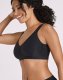 Bali Comfort Revolution ComfortFlex Fit Seamless 2-Ply Wireless Bra Black Retro Sale Online