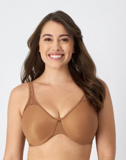 Bali Passion for Comfort Minimizer Underwire Bra Cinnamon Butter Sale Online - Click Image to Close