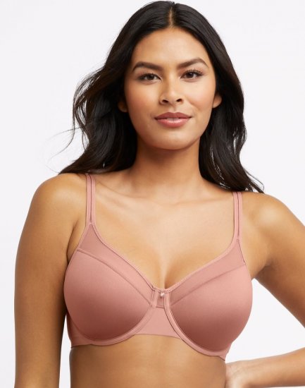 Bali One Smooth U® Ultra Light Underwire Bra Enchantment Pink Sale Online - Click Image to Close