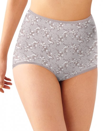 Bali Skimp Skamp Brief Panty Magnolia Mesh Print Sale Online - Click Image to Close